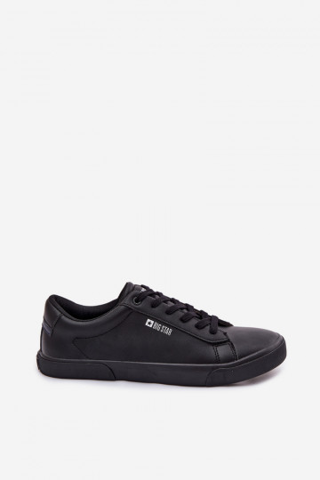Scarpe casual da uomo in pelle sintetica Big Star TT174002 nere 2