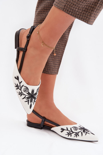 Sandali da donnaHaftem Abilitato isoscele colore nero Grelia