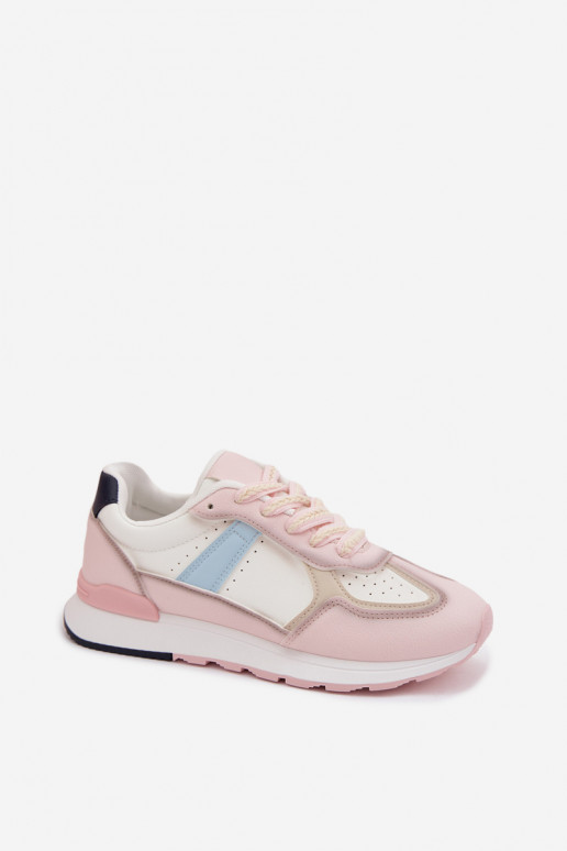 Scarpe modello sneakers Femminile in ecopelle colore rosa Kelira