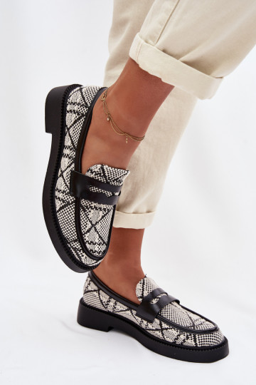 mocassini da donna Elegantellato colore nero Barisa