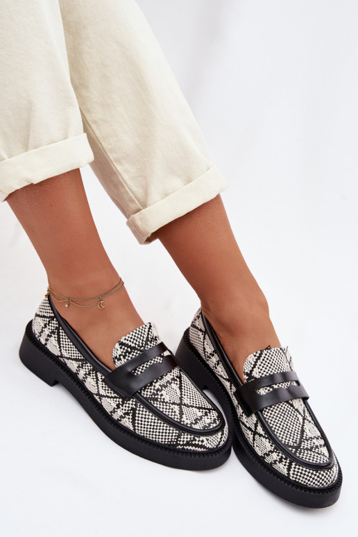 mocassini da donna Elegantellato colore nero Barisa