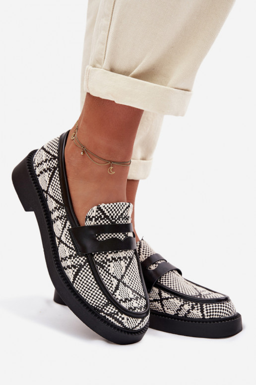 mocassini da donna Elegantellato colore nero Barisa