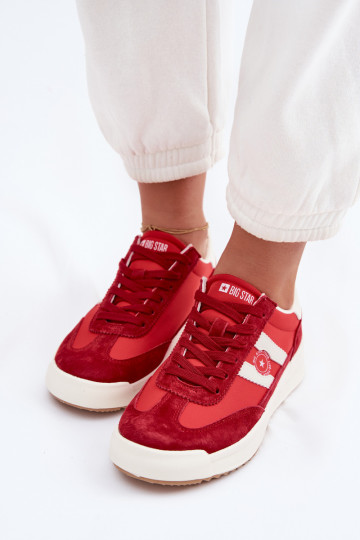 Scarpe sportive da donna Big Star TT274158 color rosso
