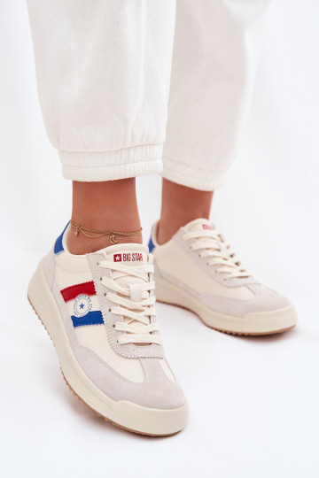 Scarpe sportive da donna Big Star TT274161 color sabbia 2