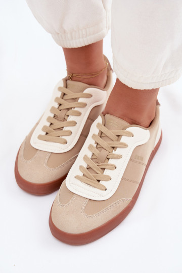 Scarpe modello sneakers Femminile Big Star TT274420 beige
