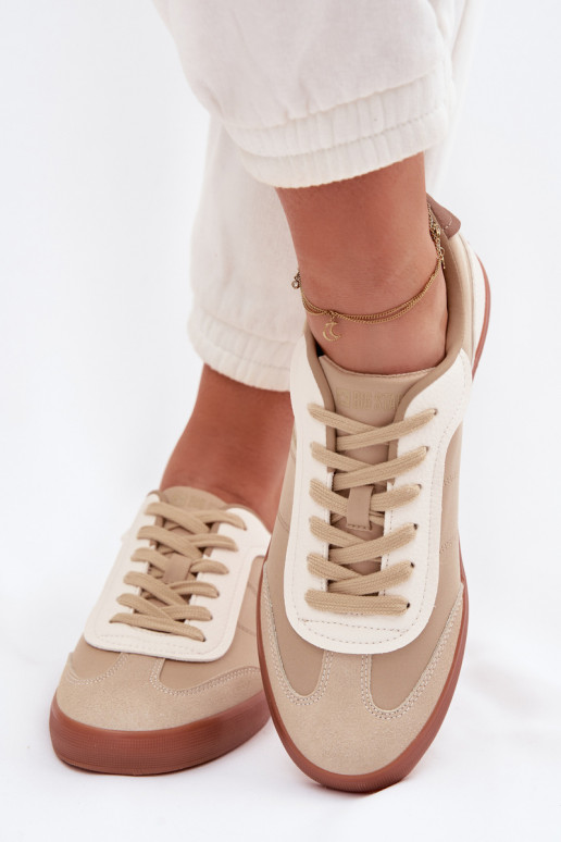 Scarpe modello sneakers Femminile Big Star TT274420 beige