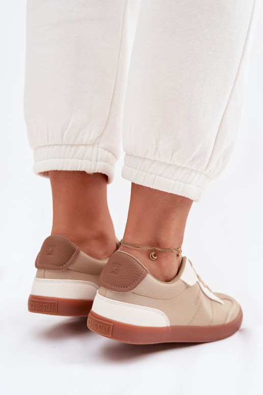 Scarpe modello sneakers Femminile Big Star TT274420 beige