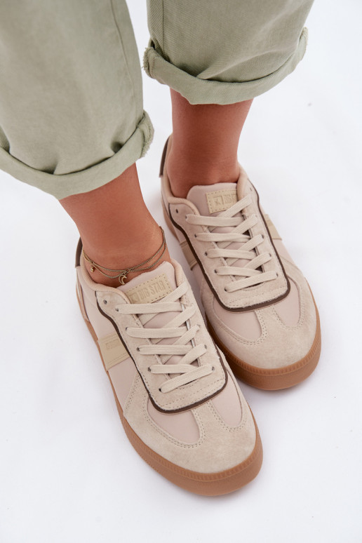 Scarpe modello sneakers Femminile Big Star TT274174 beige