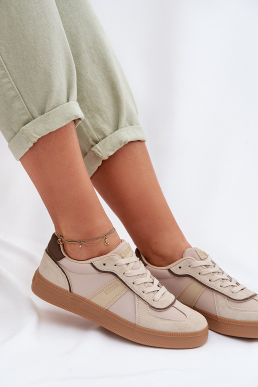 Scarpe modello sneakers Femminile Big Star TT274174 beige