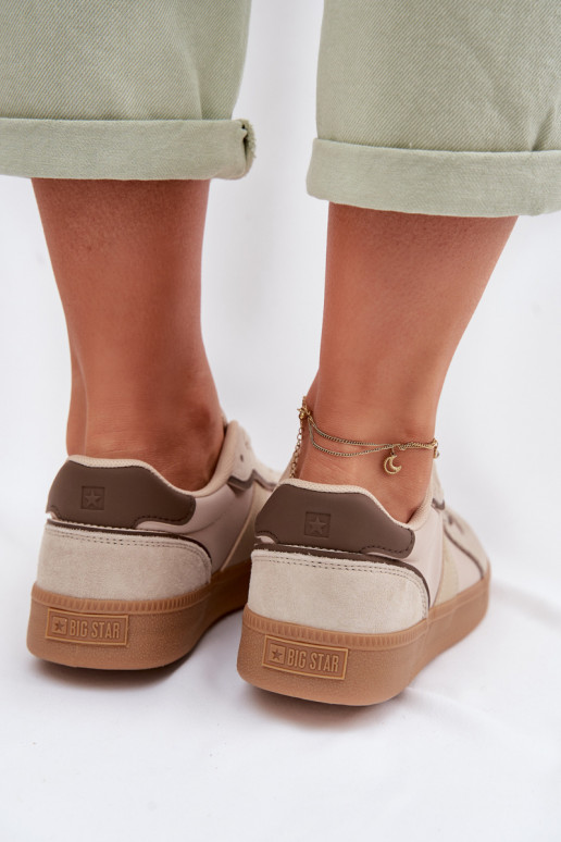 Scarpe modello sneakers Femminile Big Star TT274174 beige