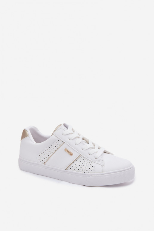 Scarpe modello sneakers Femminile con elementi traforati Big Star TT274291 Colore bianco