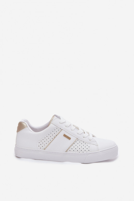 Scarpe modello sneakers Femminile con elementi traforati Big Star TT274291 Colore bianco