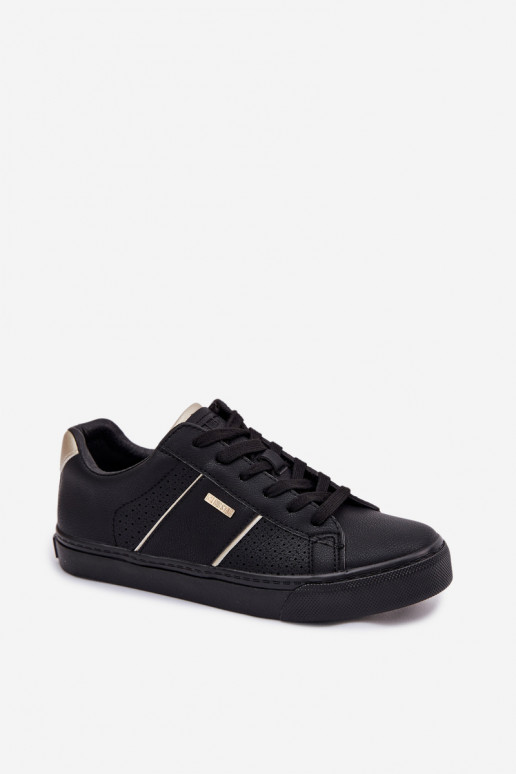 Scarpe modello sneakers Femminile con elementi traforati Big Star TT274290 colore nero