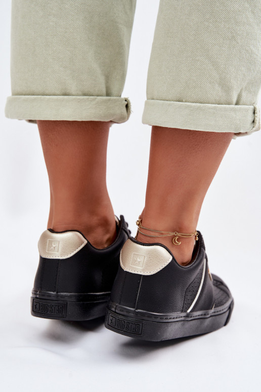 Scarpe modello sneakers Femminile con elementi traforati Big Star TT274290 colore nero