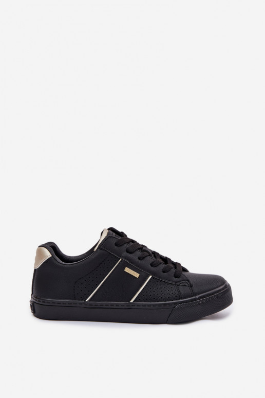 Scarpe modello sneakers Femminile con elementi traforati Big Star TT274290 colore nero