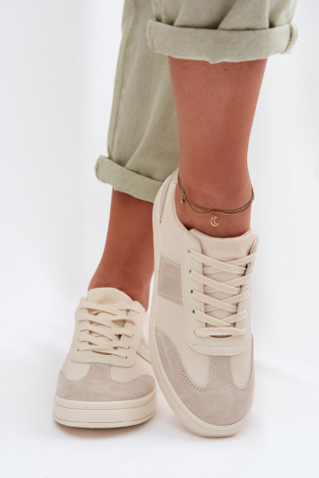 Scarpe modello sneakers Femminile Big Star TT274155 beige