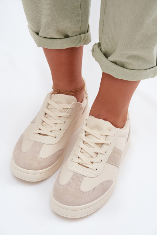 Scarpe modello sneakers Femminile Big Star TT274155 beige
