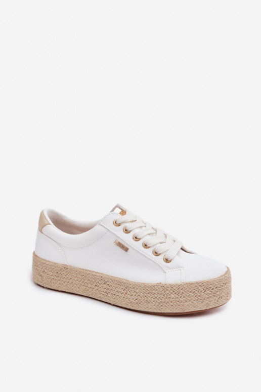 scarpe casual Espadrillas con una piattaforma Big Star TT274349 Colore bianco