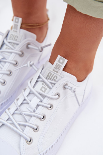 Scarpe casual Big Star TT274388 bianche 2