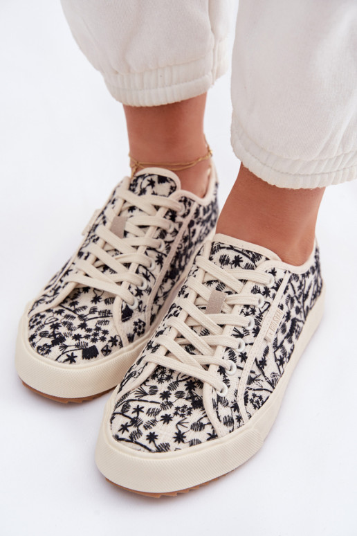 scarpe casual Scarpe da ginnastica Femminile Big Star TT274842 colore avorio