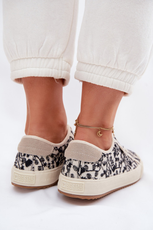 scarpe casual Scarpe da ginnastica Femminile Big Star TT274842 colore avorio