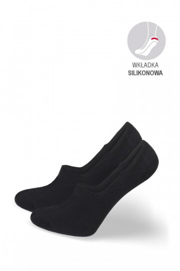 Calzini da uomo Micropiè di pagina BambusoAe colore nero