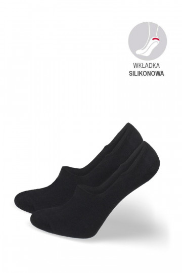 Calzini da uomo Micropiè di pagina BaAełniane colore nero