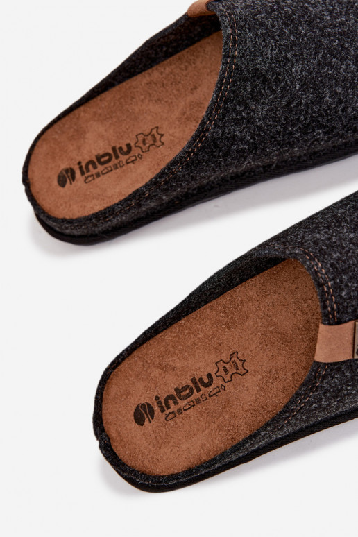 Pantofole per uomo Inblu preventivo SI000025 colore grigio