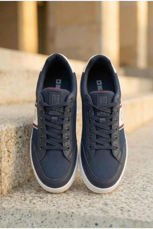 Scarpe modello sneakers per uomo Big Star TT174309 blu scuro