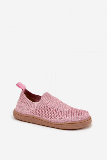 Pantofole slip-on Barefoot Infantile Milami colore rosa Deveriselle