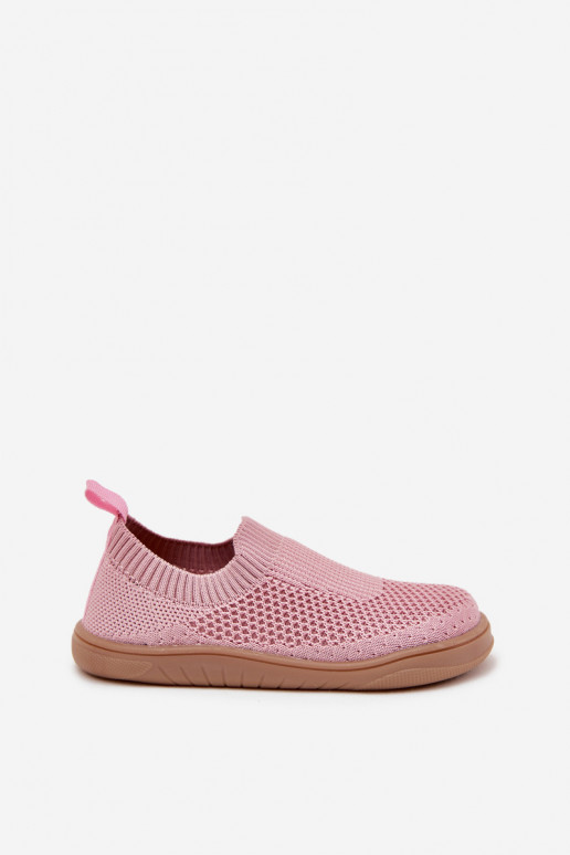 Pantofole slip-on Barefoot Infantile Milami colore rosa Deveriselle