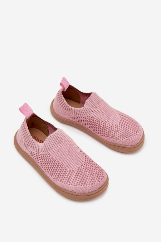 Pantofole slip-on Barefoot Infantile Milami colore rosa Deveriselle