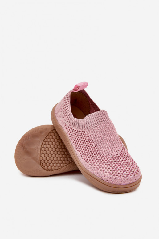 Pantofole slip-on Barefoot Infantile Milami colore rosa Deveriselle