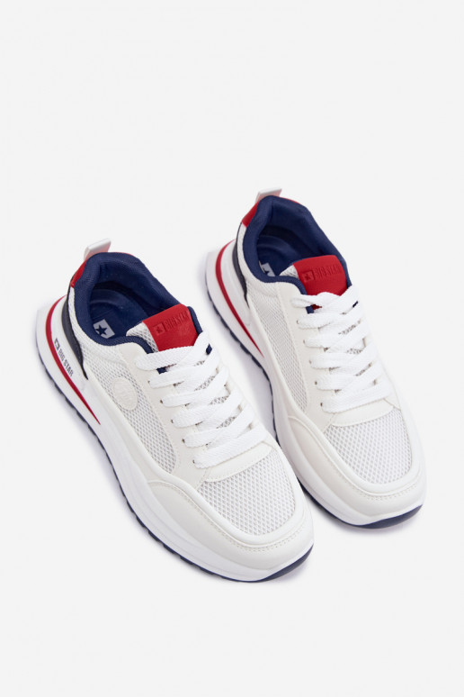 scarpe da ginnastica per uomo Big Star TT174315 Hi-Poly System Colore bianco