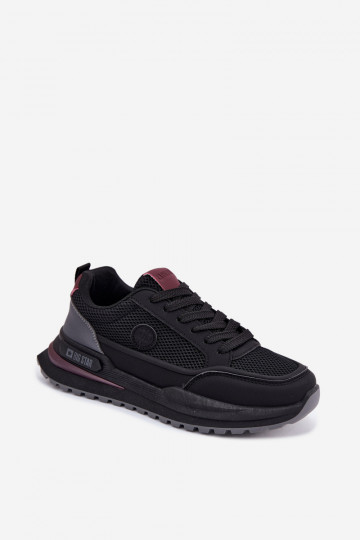 Scarpe sportive da uomo Big Star TT174317 Hi-Poly System nere