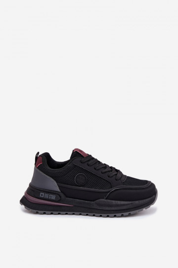 scarpe da ginnastica per uomo Big Star TT174317 Hi-Poly System colore nero 2