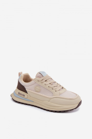 Scarpe sportive da uomo Big Star TT174316 Hi-Poly System color sabbia