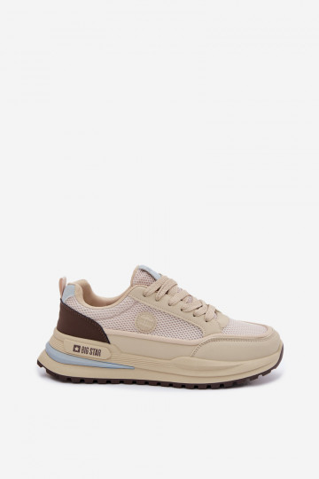 Scarpe sportive da uomo Big Star TT174316 Hi-Poly System color sabbia 2