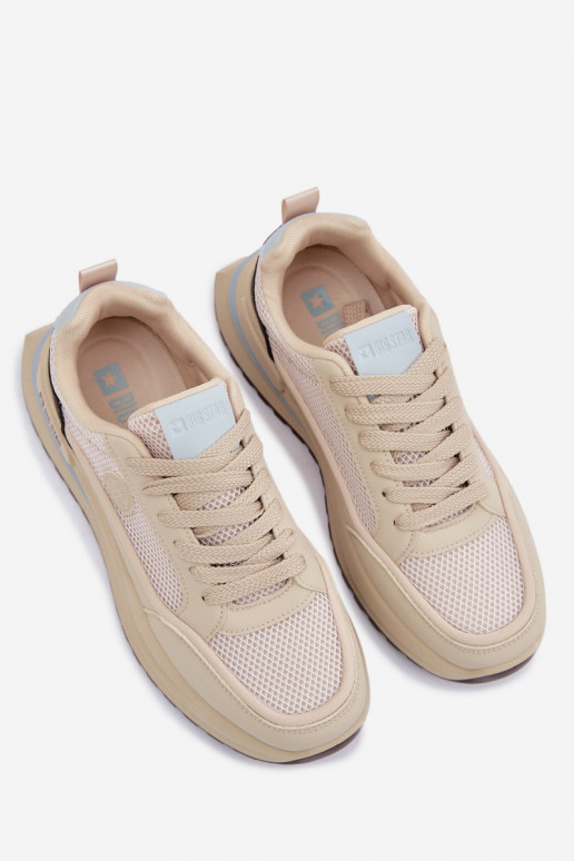 scarpe da ginnastica per uomo Big Star TT174316 Hi-Poly System beige