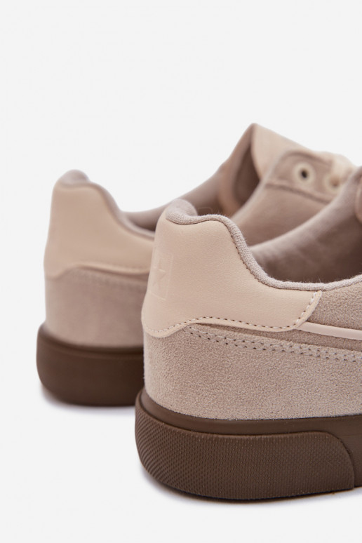 Scarpe modello sneakers per uomo Big Star TT174094 beige