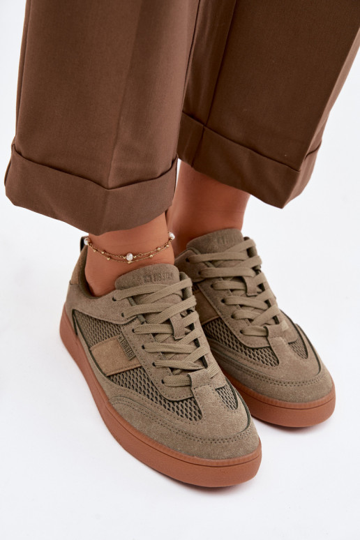 Scarpe modello sneakers Femminile Big Star TT274761 colore kaki