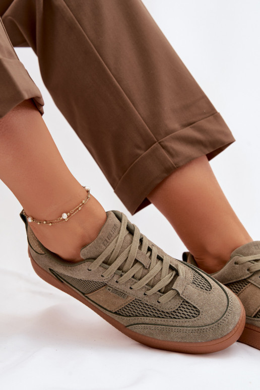 Scarpe modello sneakers Femminile Big Star TT274761 colore kaki