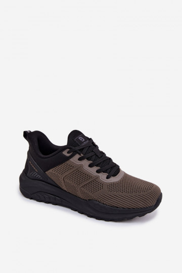 Scarpe sportive da uomo verde e nero Remel
