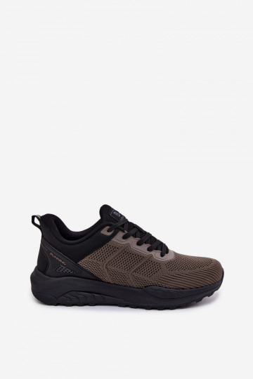Scarpe sportive da uomo verde e nero Remel 2