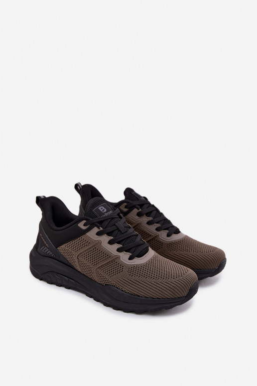 scarpe da ginnastica per uomo verde-colore nero Remel