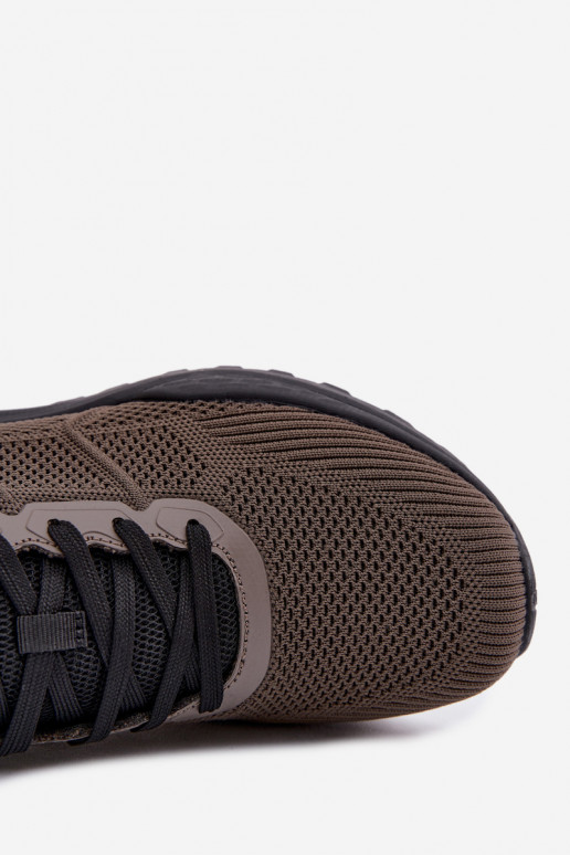 scarpe da ginnastica per uomo verde-colore nero Remel