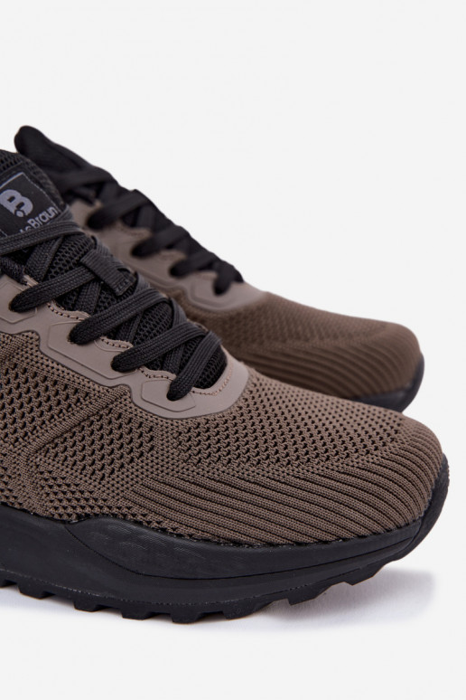 scarpe da ginnastica per uomo verde-colore nero Remel