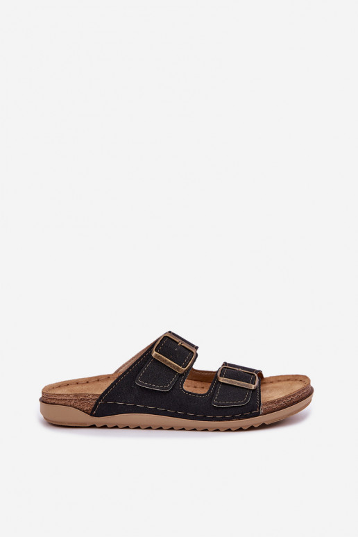 Pantofole da donna Inblu preventivo AA000068 colore nero