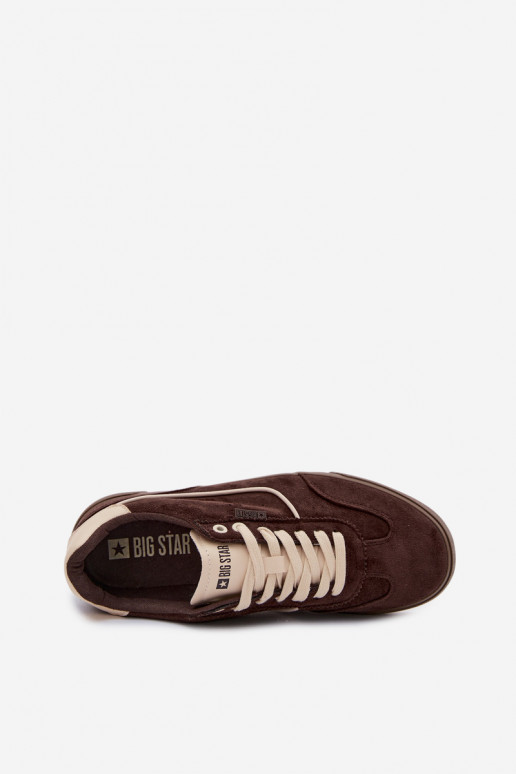 Scarpe modello sneakers per uomo Big Star TT174092 CzekoladoAe