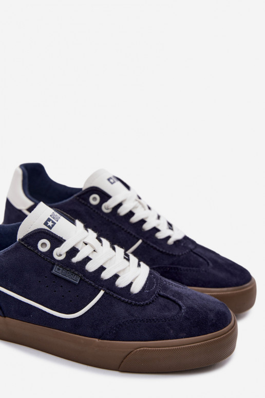 Scarpe modello sneakers per uomo Big Star TT174091 blu scuro